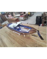 PINASSE MAQUETTE 1/10 ROOF BLC BLEU 105 CM