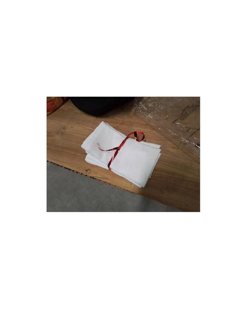 LOT 6 SERVIETTES BLANCHE 