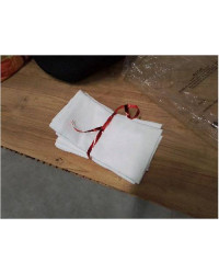 LOT 6 SERVIETTES BLANCHE 