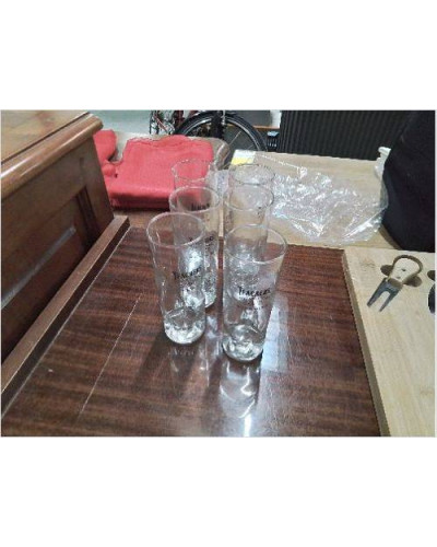 LOT VERRE PUB WHISKY TEACHER’S