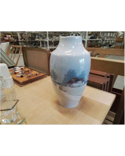 VASE PORCELAINE PAYSAGE