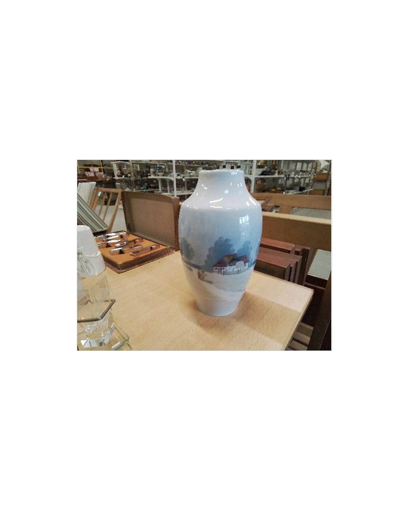 VASE PORCELAINE PAYSAGE