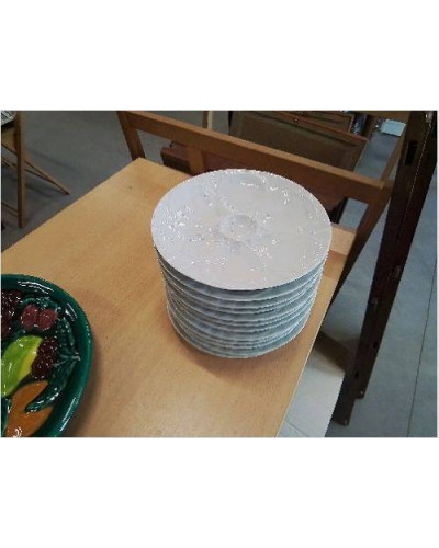 LOT ASSIETTES À HUÎTRES...