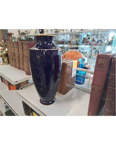 VASE BLEU SEVRES...
