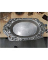 PLAT ETAIN FLEURI AJOURÉ