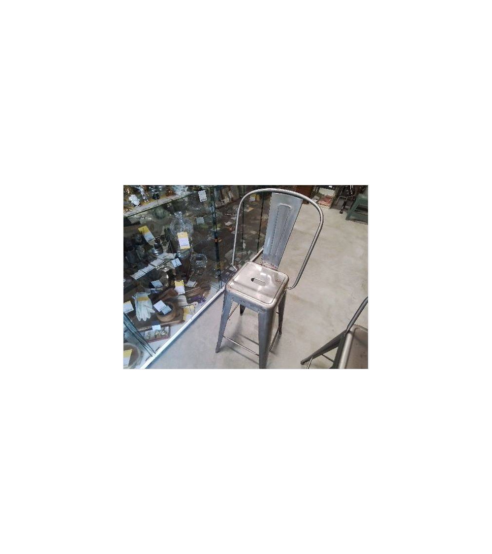 TABOURET TOLIX DOSSIER HAUT EN L’ETAT