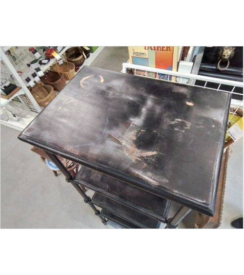 ETAGERE METAL BOIS 5 NIV D/ EN L’ETAT