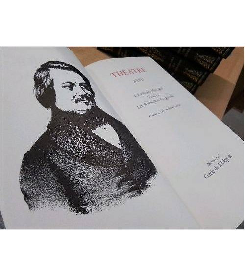 LIVRE 2 TOMES THÉÂTRE HONORE DE BALZAC