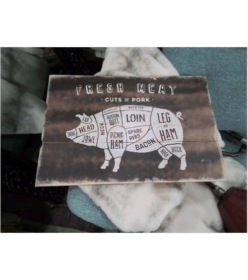 PLAQUE DECO FRESH MEAT