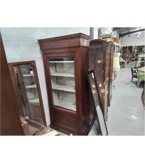 VITRINE PIN ANCIENNE...