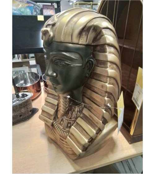 BUSTE PHARAON PLATRE