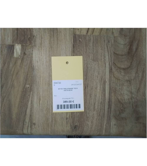 NF105-TABLE BASSE TECK 140/70/35CM