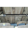 ENFILADE TECK 3 P ORTES 3 TIROIRS 195/45/81 CM