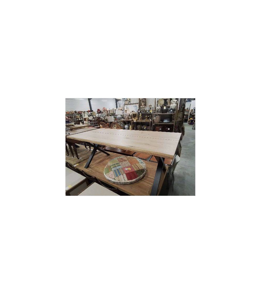 TABLE TECK MASSIF 200X95 +2 ALL DE 50