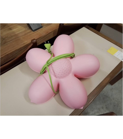 APPLIQUE MURALE FLEUR ROSE