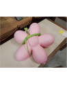 APPLIQUE MURALE FLEUR ROSE