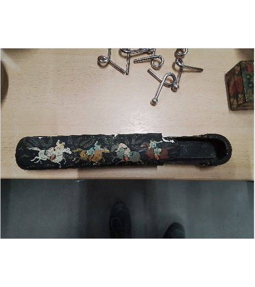PORTE PLUME BOIS LAQUÉE...