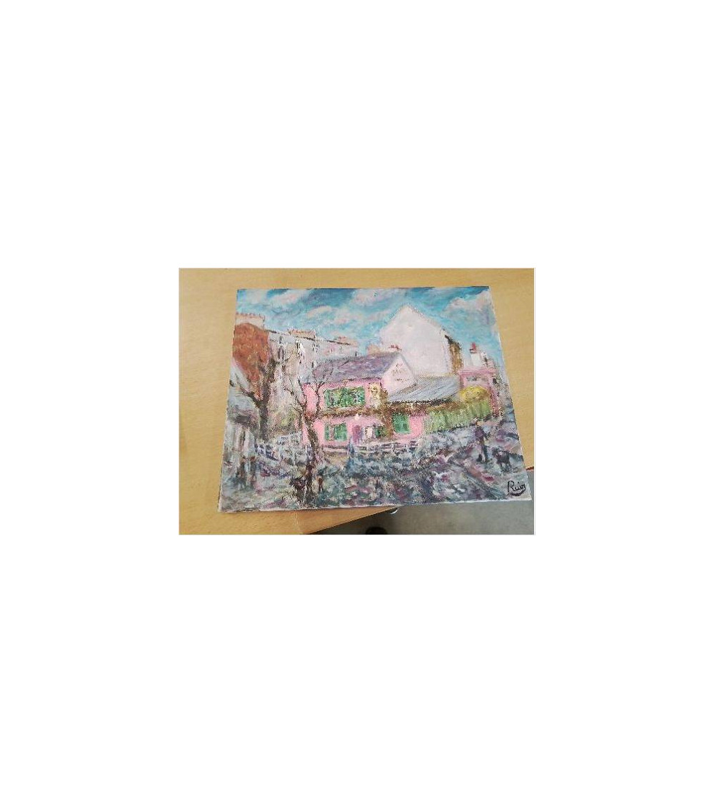 PEINTURE LAPIN AGILE JACQUES RUIZ