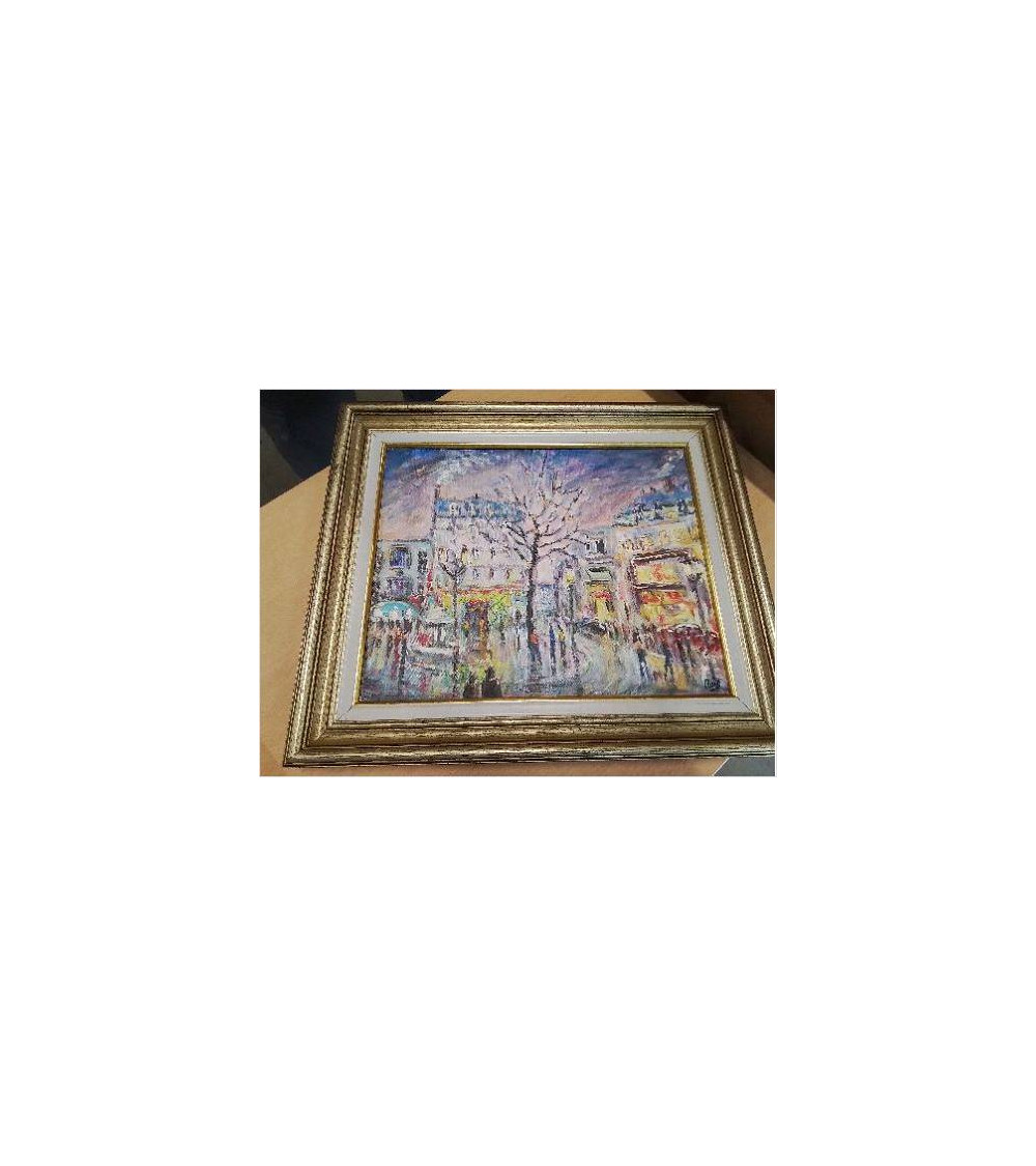 TABLEAU PLACE PIGALLE JACQUES RUIZ