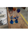 TETE À TETE FLUTES GM PIED BOULE BLEU 