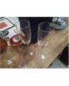 DUO FLUTES VERRE BULLES