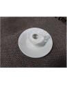 BOUGEOIR D ESCALIER PORCELAINE BLANC
