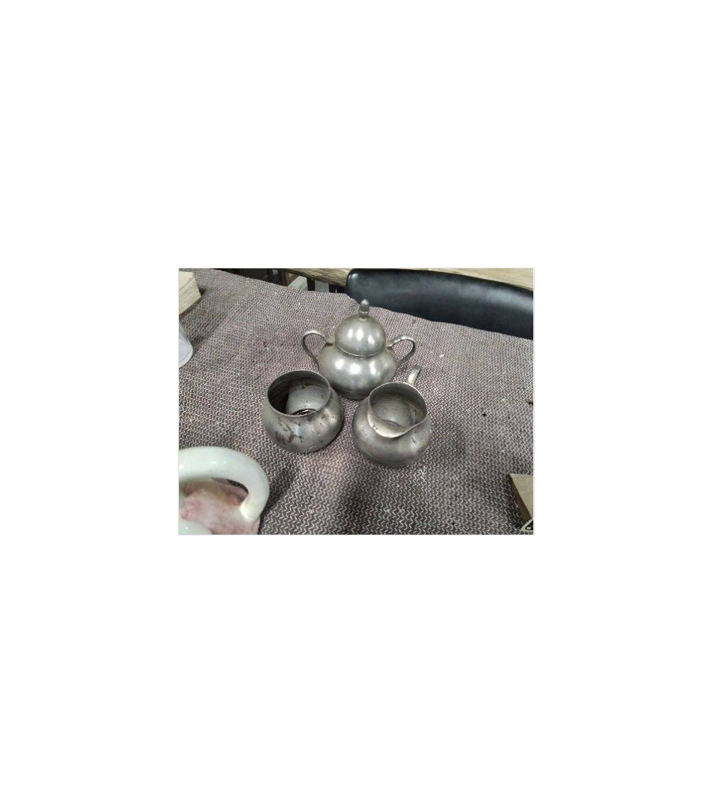 LOT 3 PIÈCES METALZTI