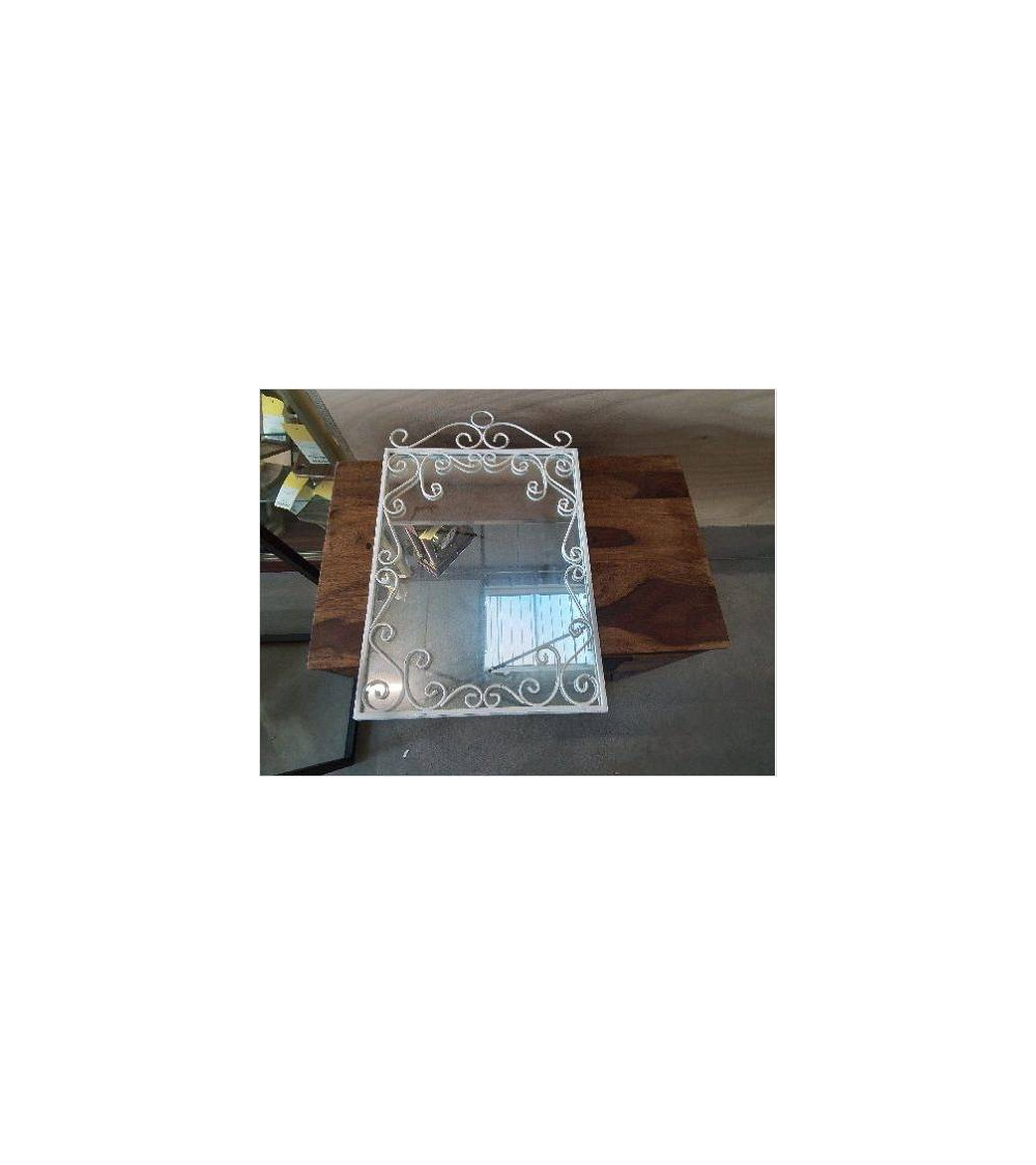 MIROIR MÉTAL BLC