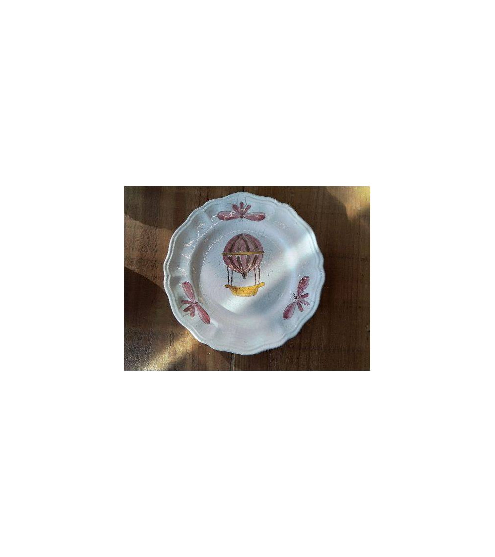 ASSIETTE ANC DECOR BALLON DIRIGEABLE