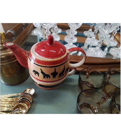 THÉIÈRE TASSE DÉCOR ELEPHANT 