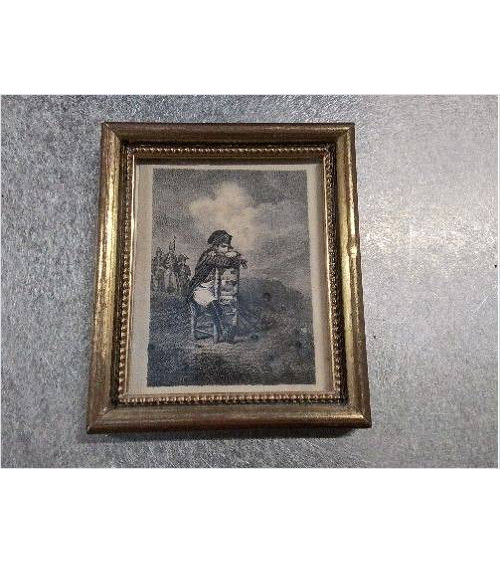 GRAVURE MINIATURE NAPOLEON 8/9CM