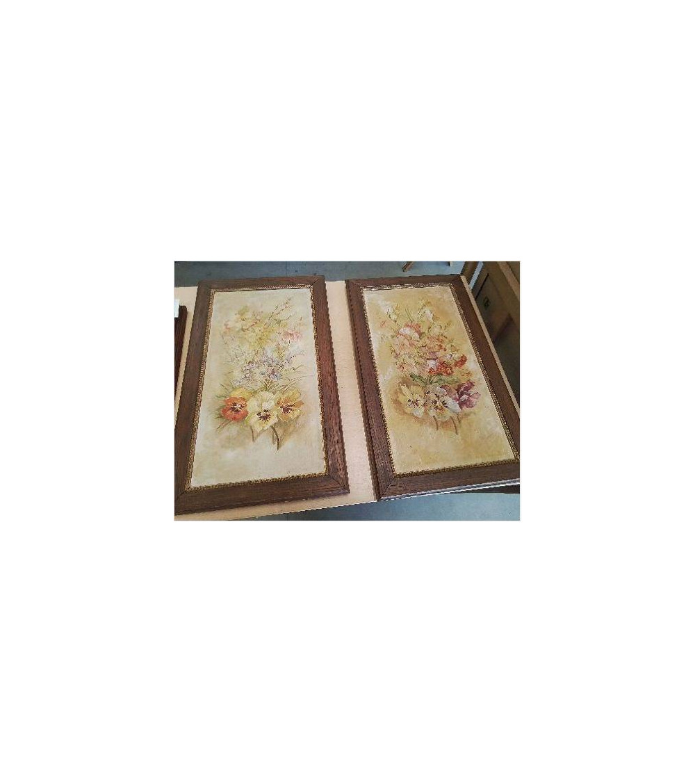 TABLEAU BOUQUET FLEURS TOUR CHENE 