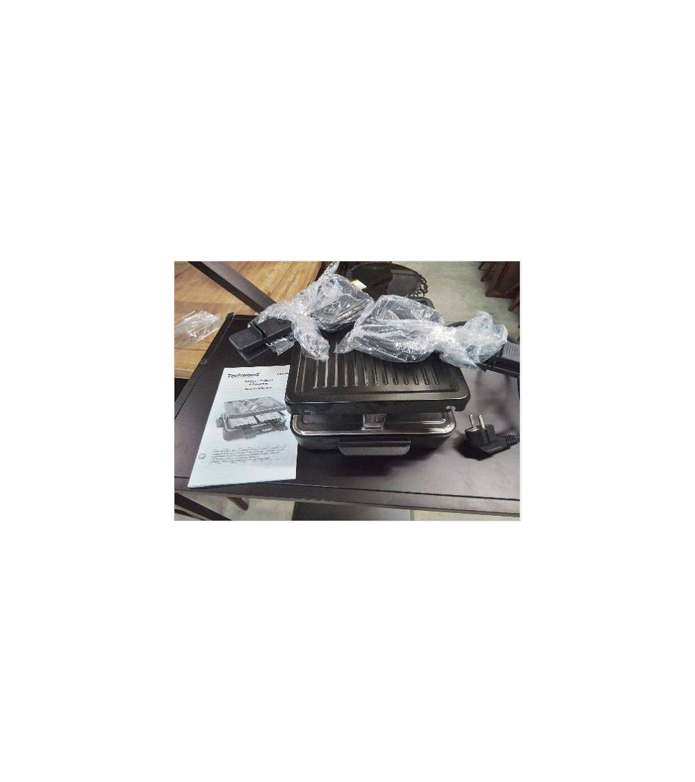 RACLETTE GRILL 4 COUPELLES TECHWOOD + ACC BB
