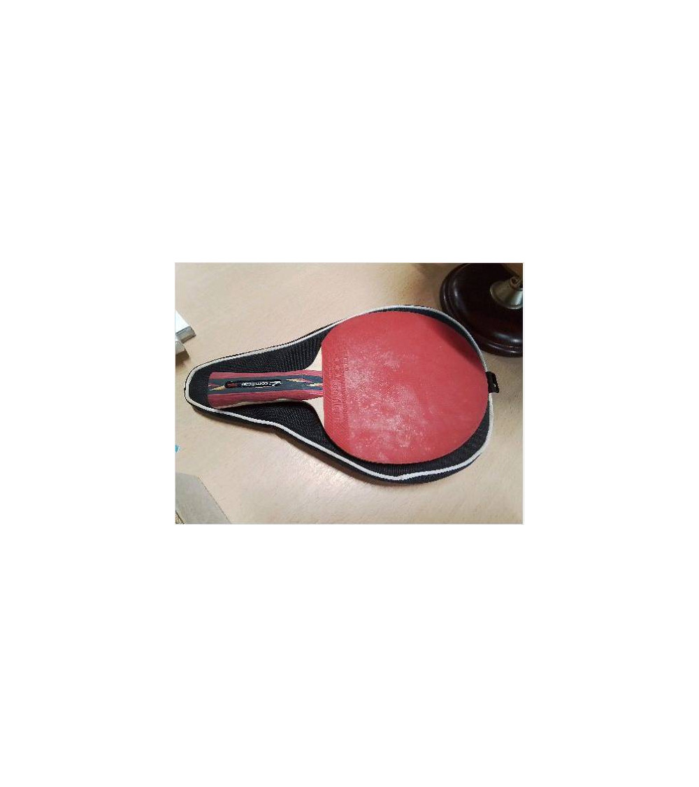 RAQUETTE PING PONG CORNILLEAU ROUGE + HOUSSE