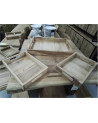 SET DE 3 PLATEAUX TECK MASSIF