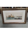 TABLEAU BATEAUX BRETONS ET PORT LAFITTE MM