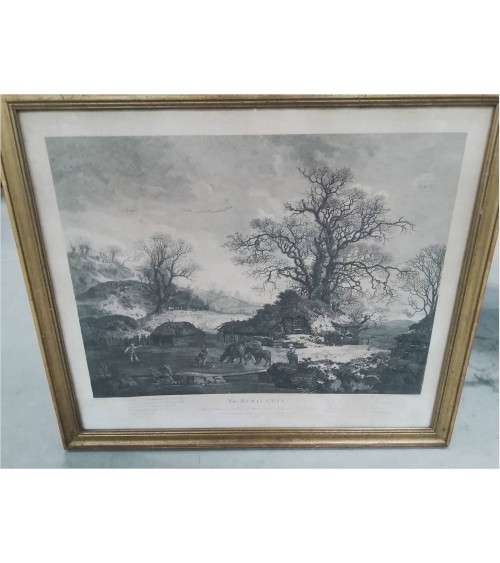 GRAVURE THE RURAL COTT