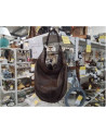 SAC A MAIN CUIR FAUVE