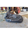 SAC A MAIN CUIR NOIR 2 ANSES