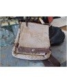 SAC A MAIN BESACE ARTHUR&ASTON TOILE ET CUIR