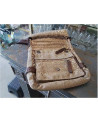 SAC A MAIN BESACE ARTHUR&ASTON TOILE ET CUIR