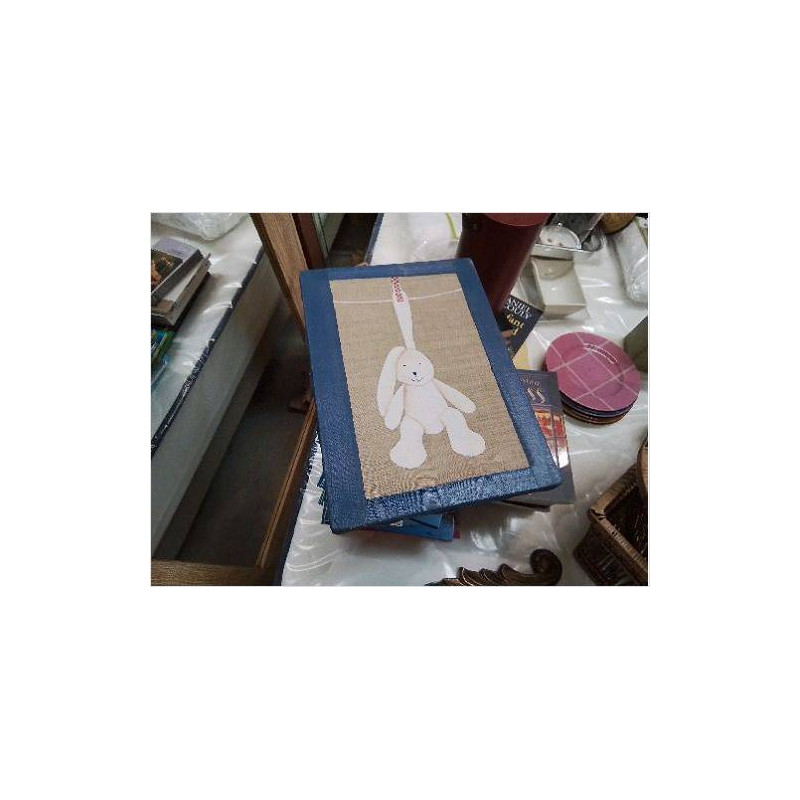 PEINTURE LAPIN PELUCHE