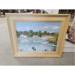 TABLEAU PAYSAGE MAISONS...