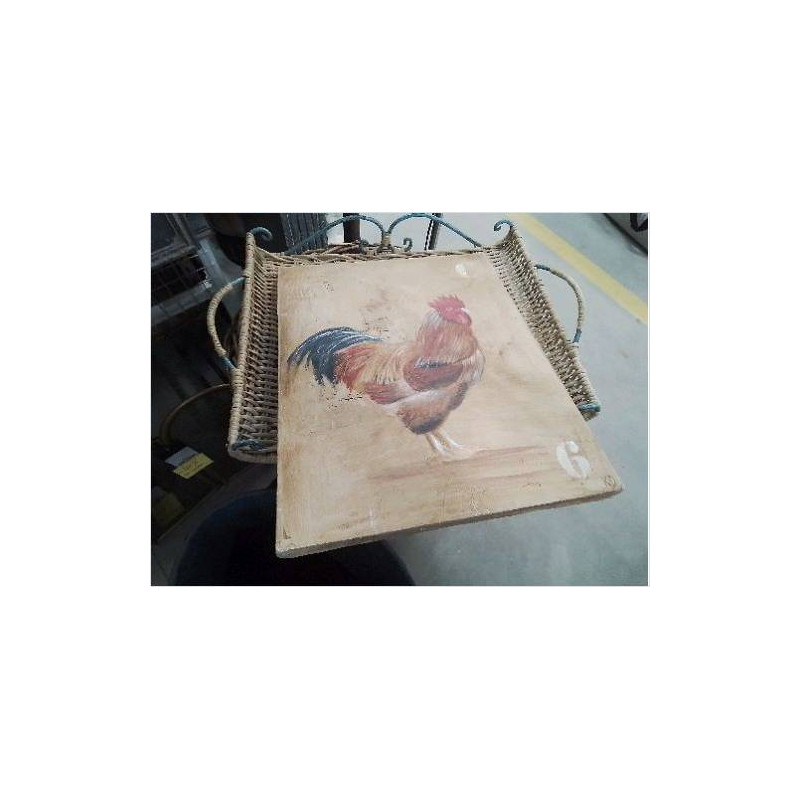 PEINTURE COQ ARTISTE PEINTRE