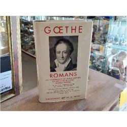 LIVRE LA PLEIADE GOETHE ROMANS