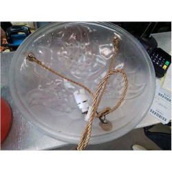 SUSPENSION AN 30 PATE DE VERRE ROS