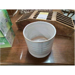 CACHE POT BEIGE GRIS 