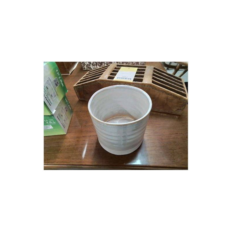 CACHE POT BEIGE GRIS 