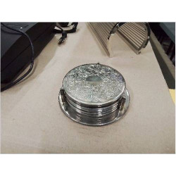 ENS 6 SOUS VERRES MÉTAL 