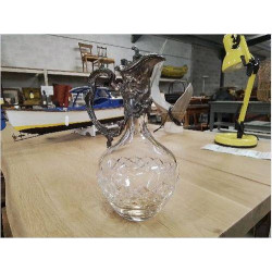 CARAFE CRISTAL ANSE ET...